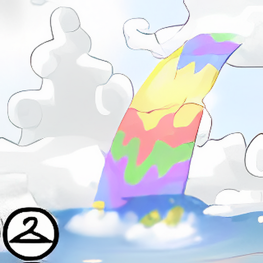 Rainbow Fountain Background