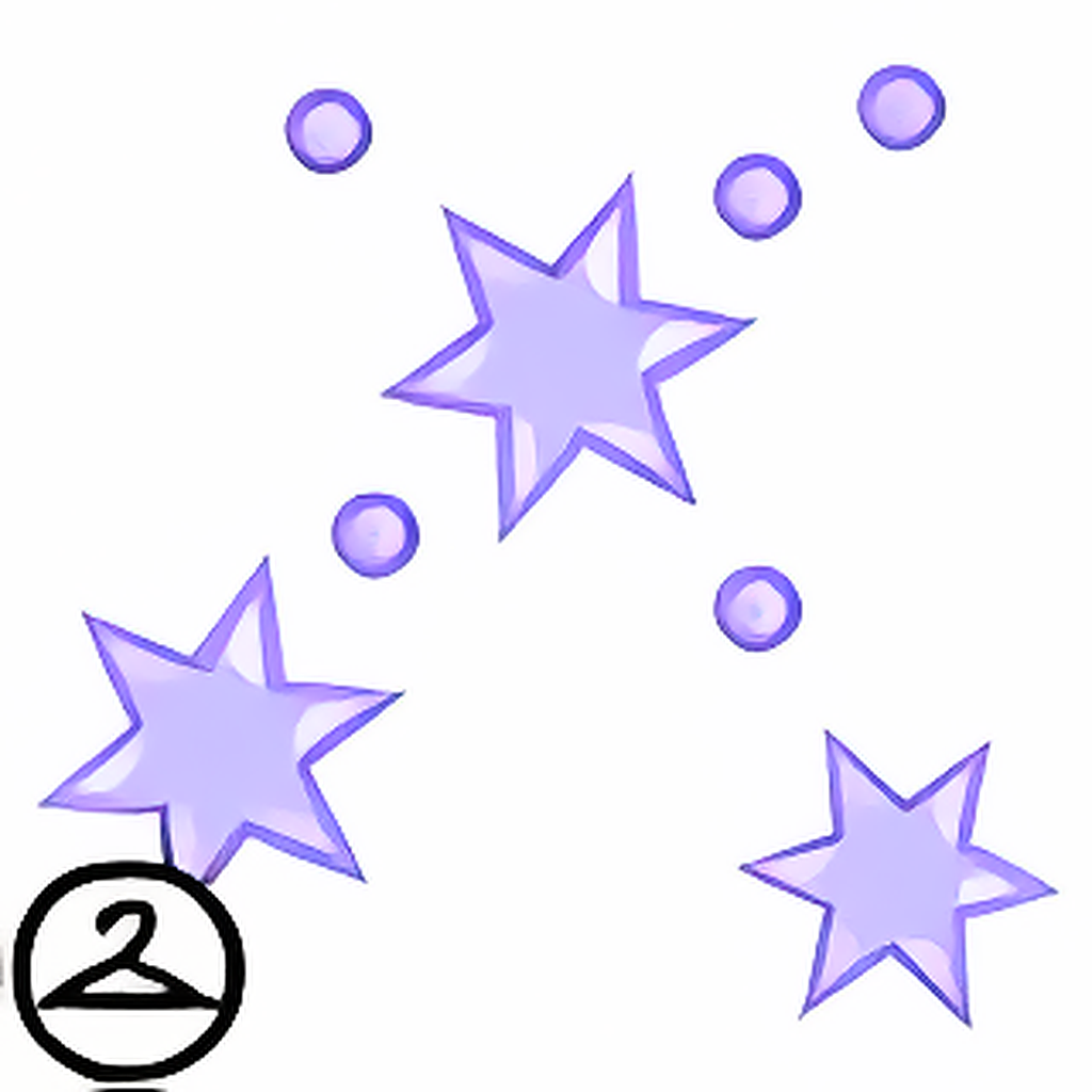 Dyeworks Purple: Constellation Markings