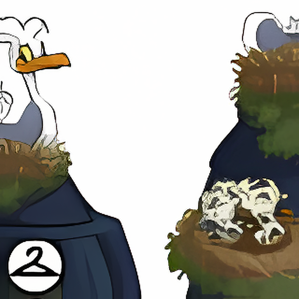 Nested Seabird Lennys Foreground