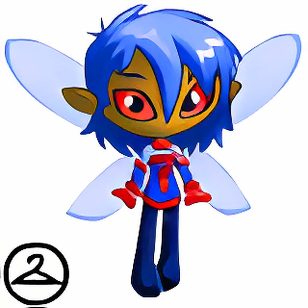 Floating Space Faerie Doll