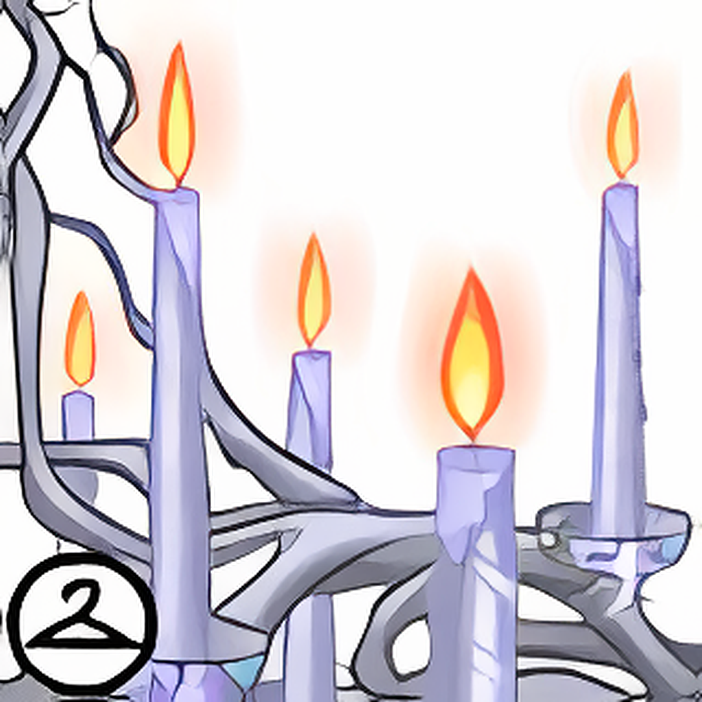 Silver Candle Tree Foreground