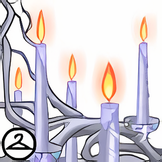 Silver Candle Tree Foreground