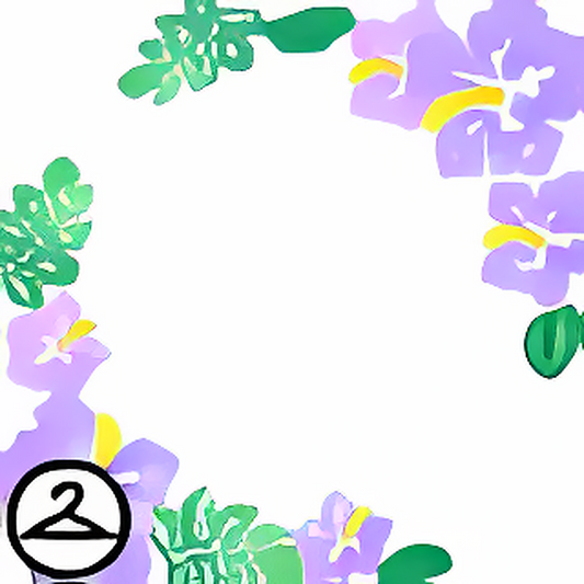 Dyeworks Purple: Tropical Floral Filter