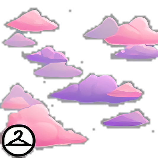 Floating Around Cotton Candy Clouds Trinket