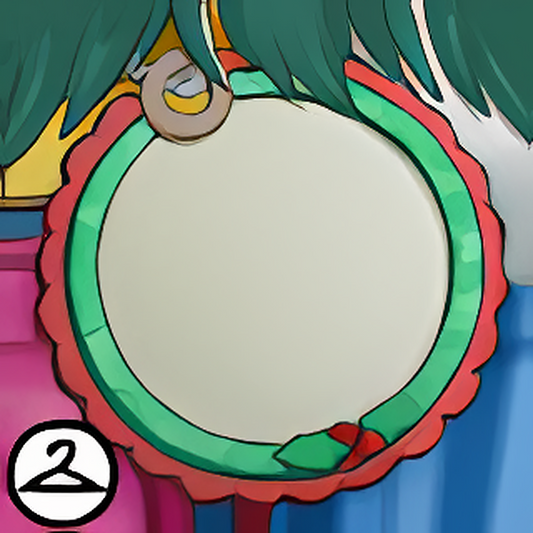 Neopets Holiday Gift Tag Background
