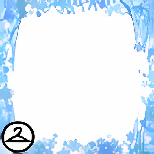 Winter Icicle Frame