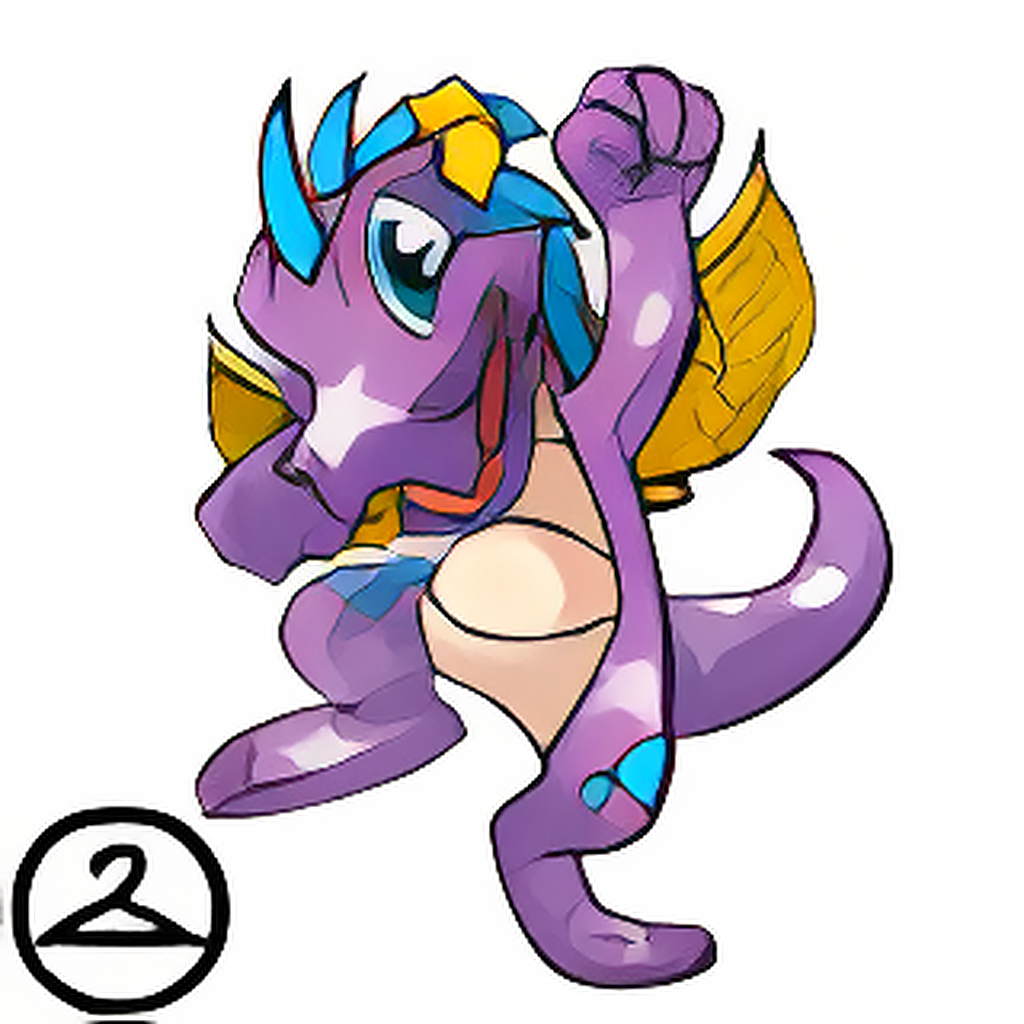 Prismatic Purple: Celebratory Anniversary Krawk