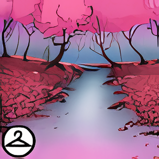 Rainy Spring Day Background