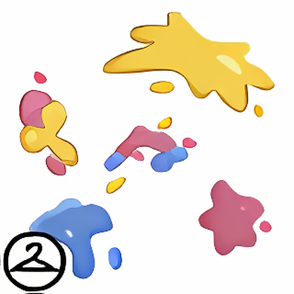 Paint Splatter Markings
