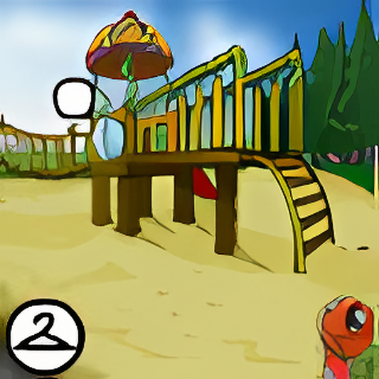 Undersea Playground Background