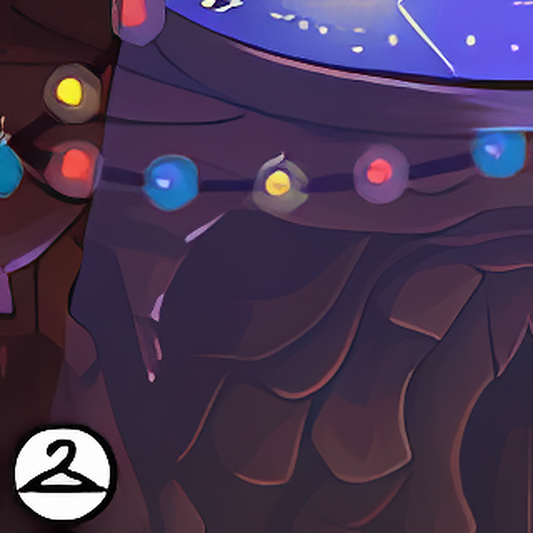 New Years Inside the Symol Hole Background