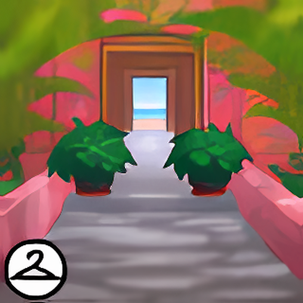 Premium Collectible: Entryway to Summer Background