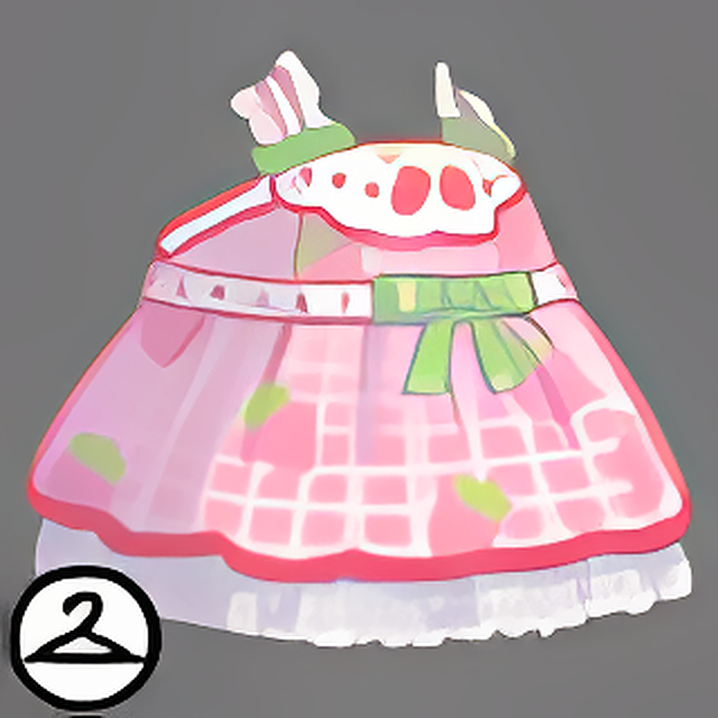 Strawberry Printed Dress
