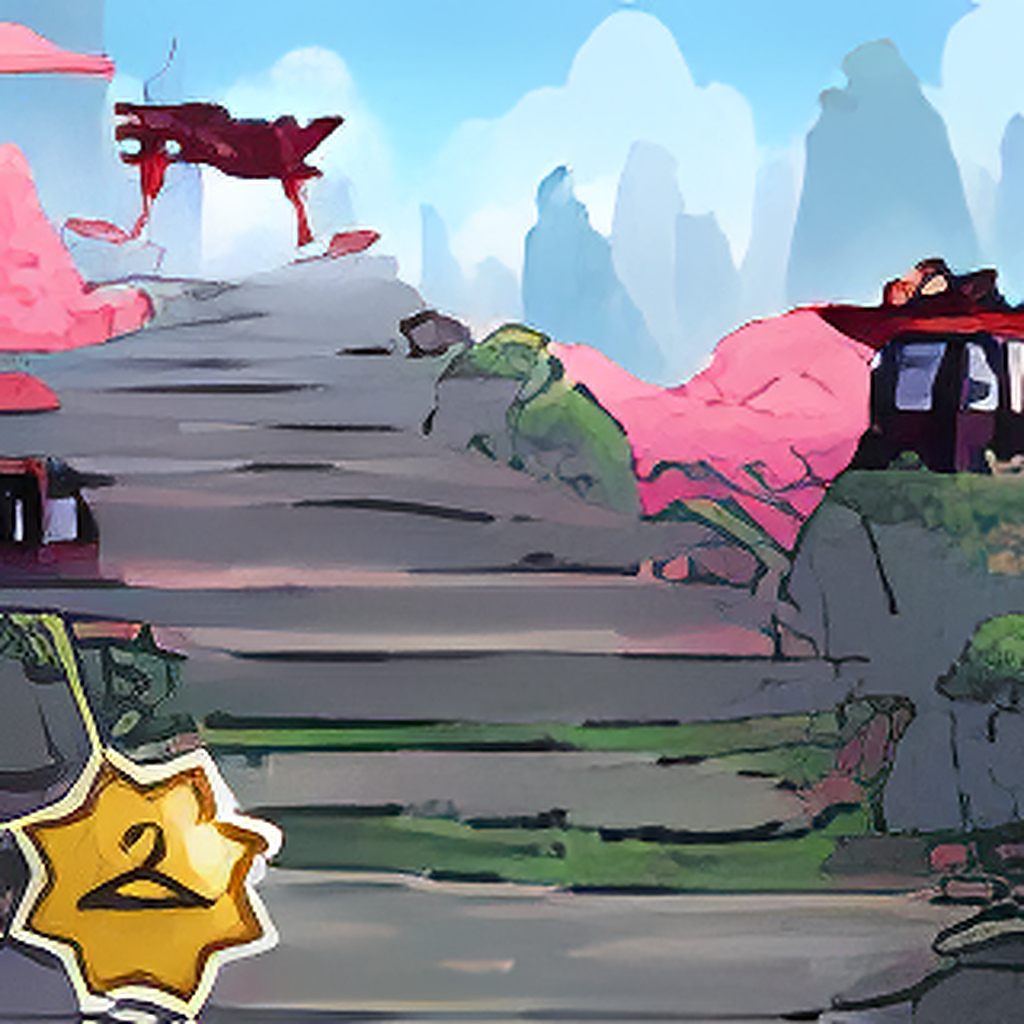 Shenkuu Stairway Background