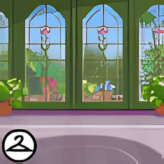 Garden View Background