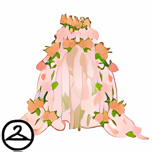 Summery Floral Cape
