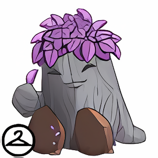 Prismatic Lilac: Blooming Woodland Chia