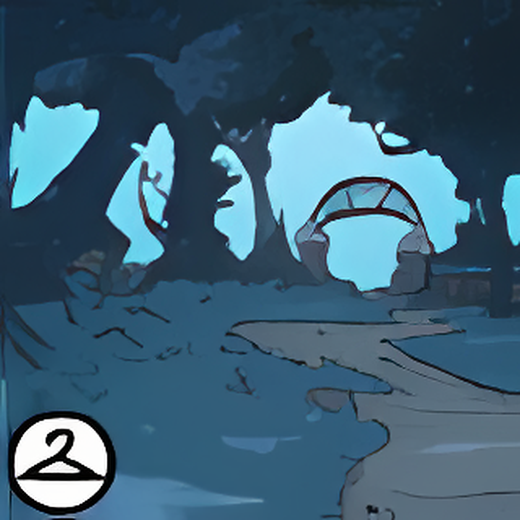 Stormy Night Background