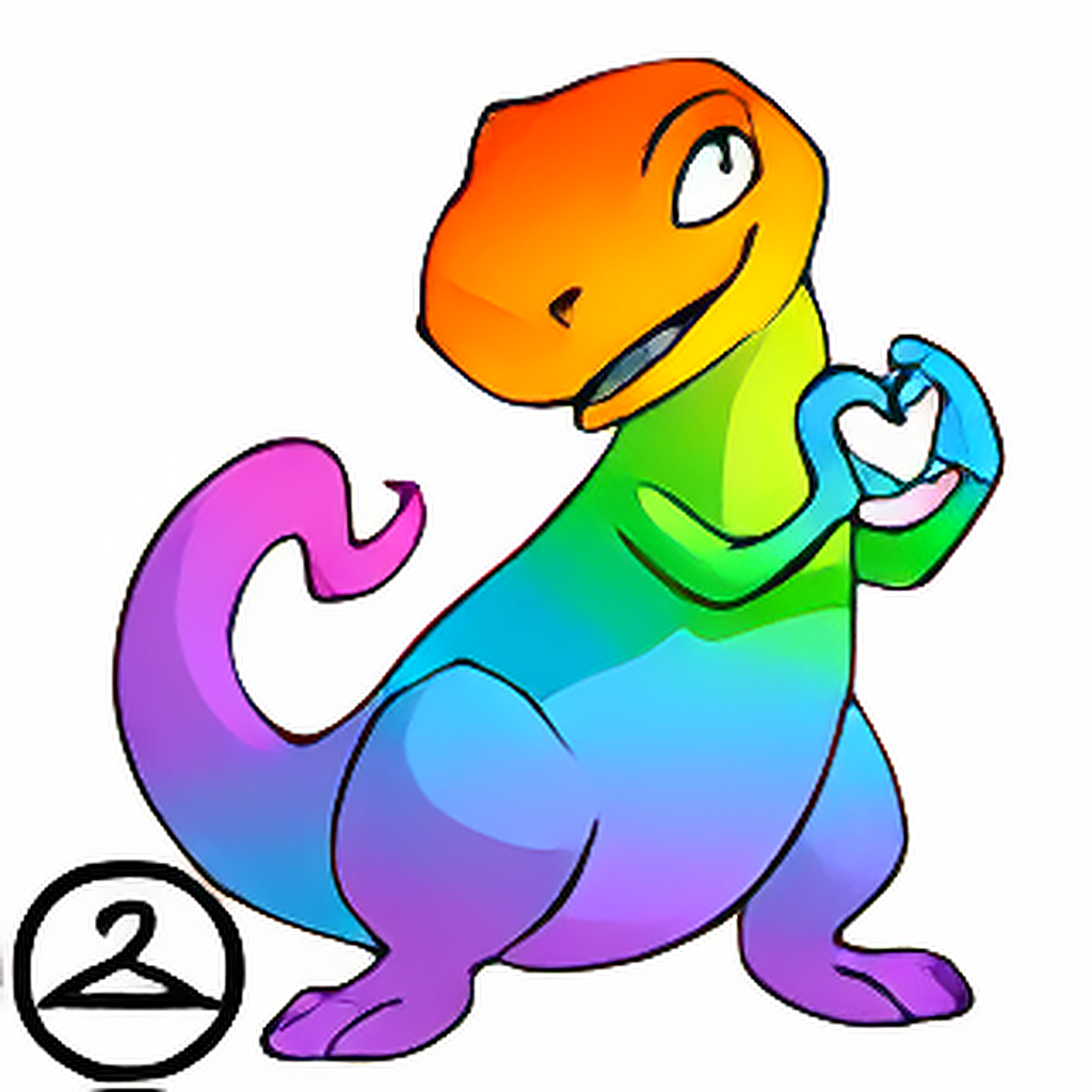 Adoring Rainbow Grarrl