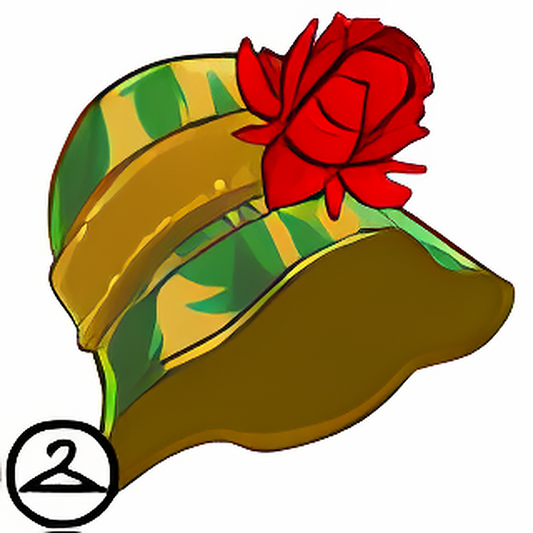 Fun Summer Hat with Flower