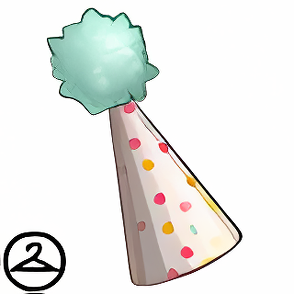 Mutant Polka-Dot Party Hat