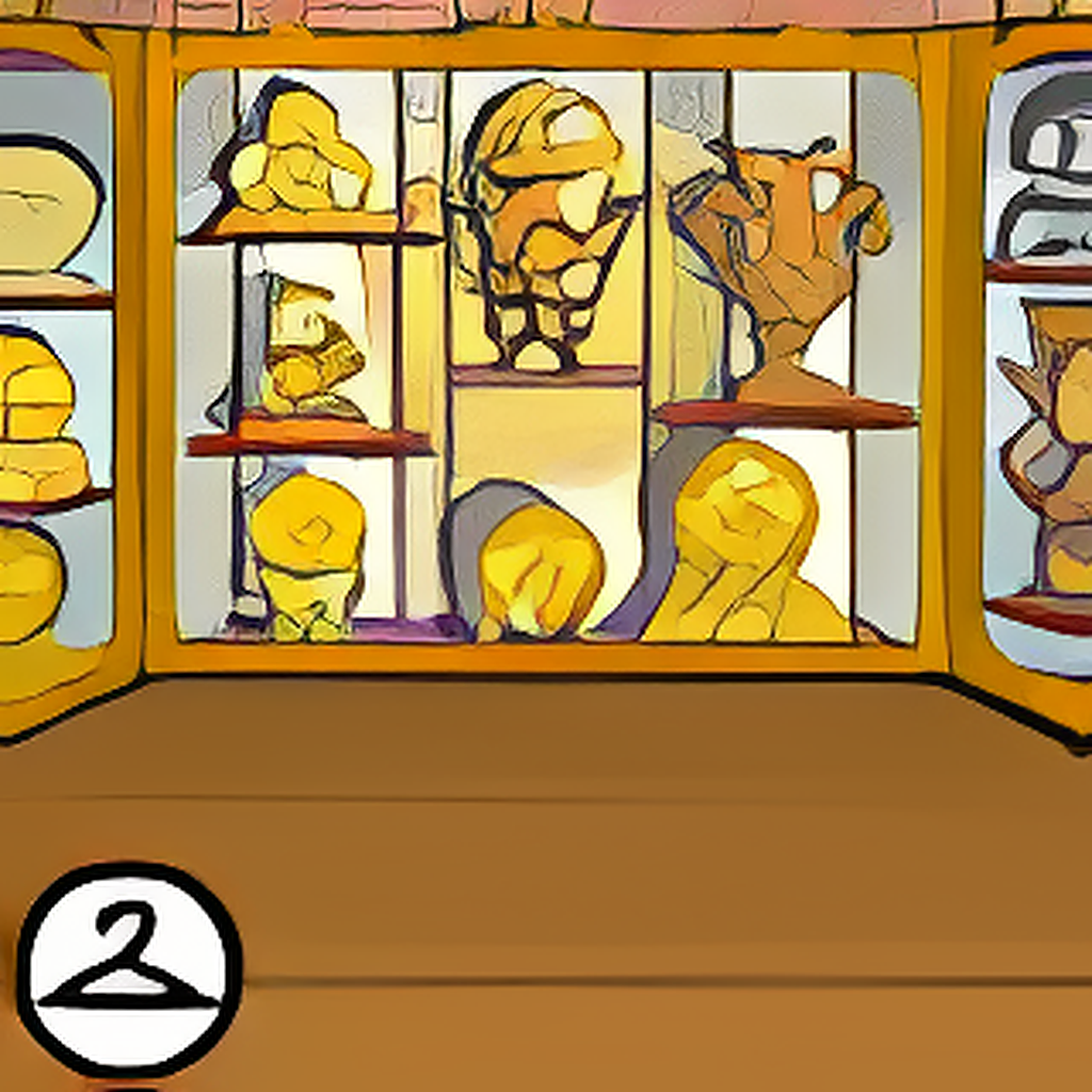 Wall of Trophies Background