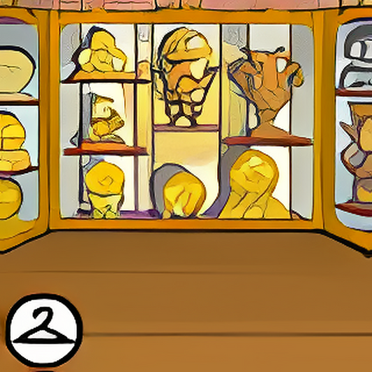 Wall of Trophies Background