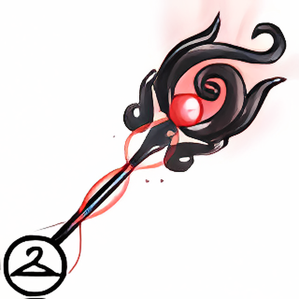 Dyeworks Black: Lighted Faerie Staff
