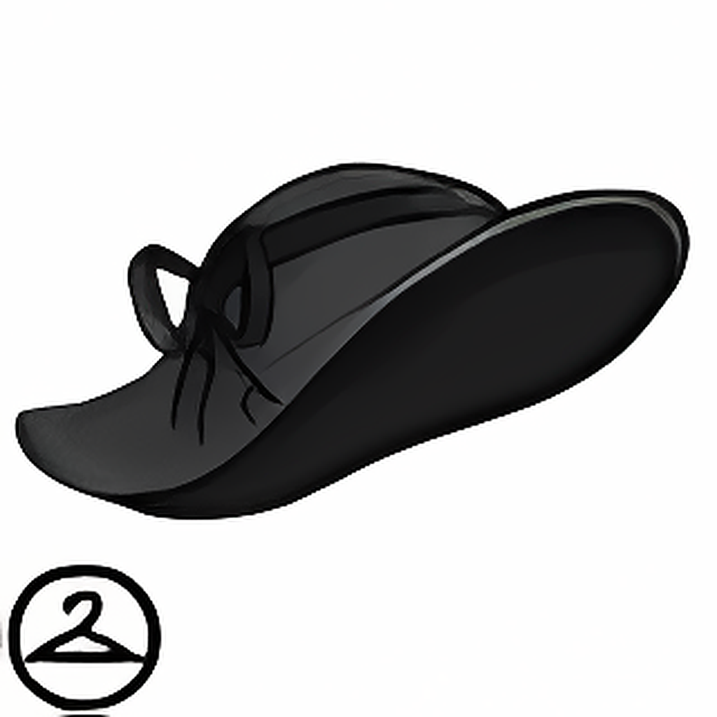 Goth Sun Hat