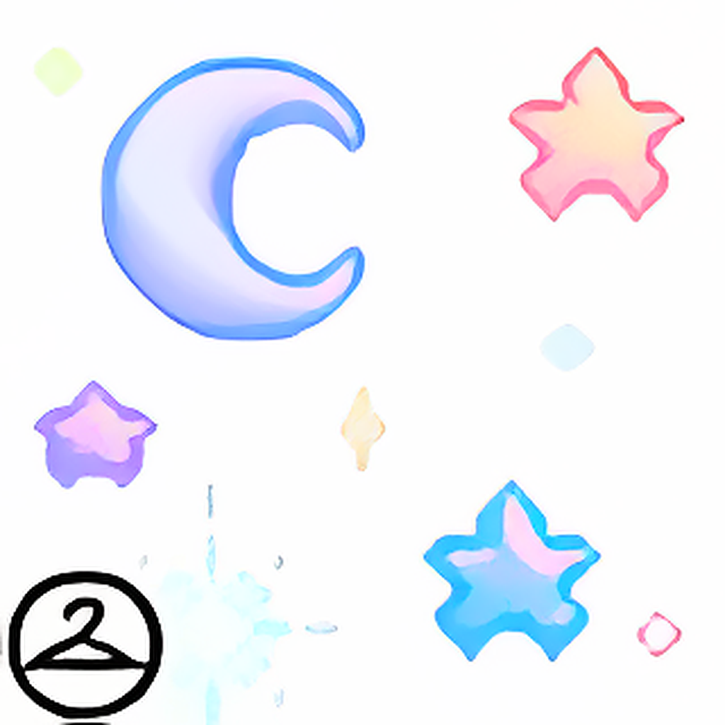 Pixel Moon and Star Filter