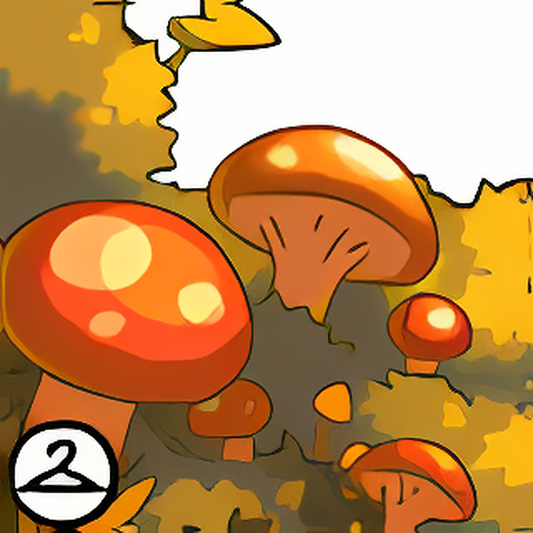 Shrubbery & Shrooms Foreground