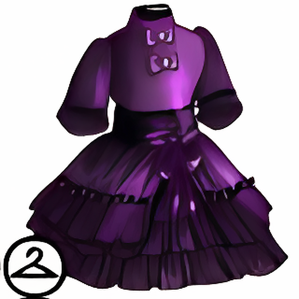 Dyeworks Purple: Ruby Carolling Dress
