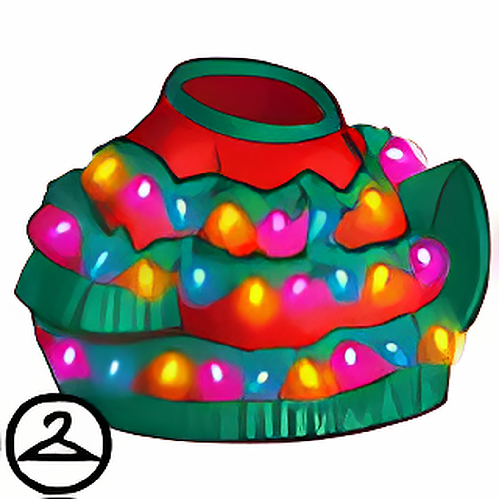 Light-Up Ugly Christmas Sweater