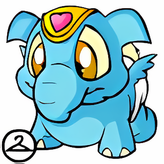 Nostalgic Baby Elephante