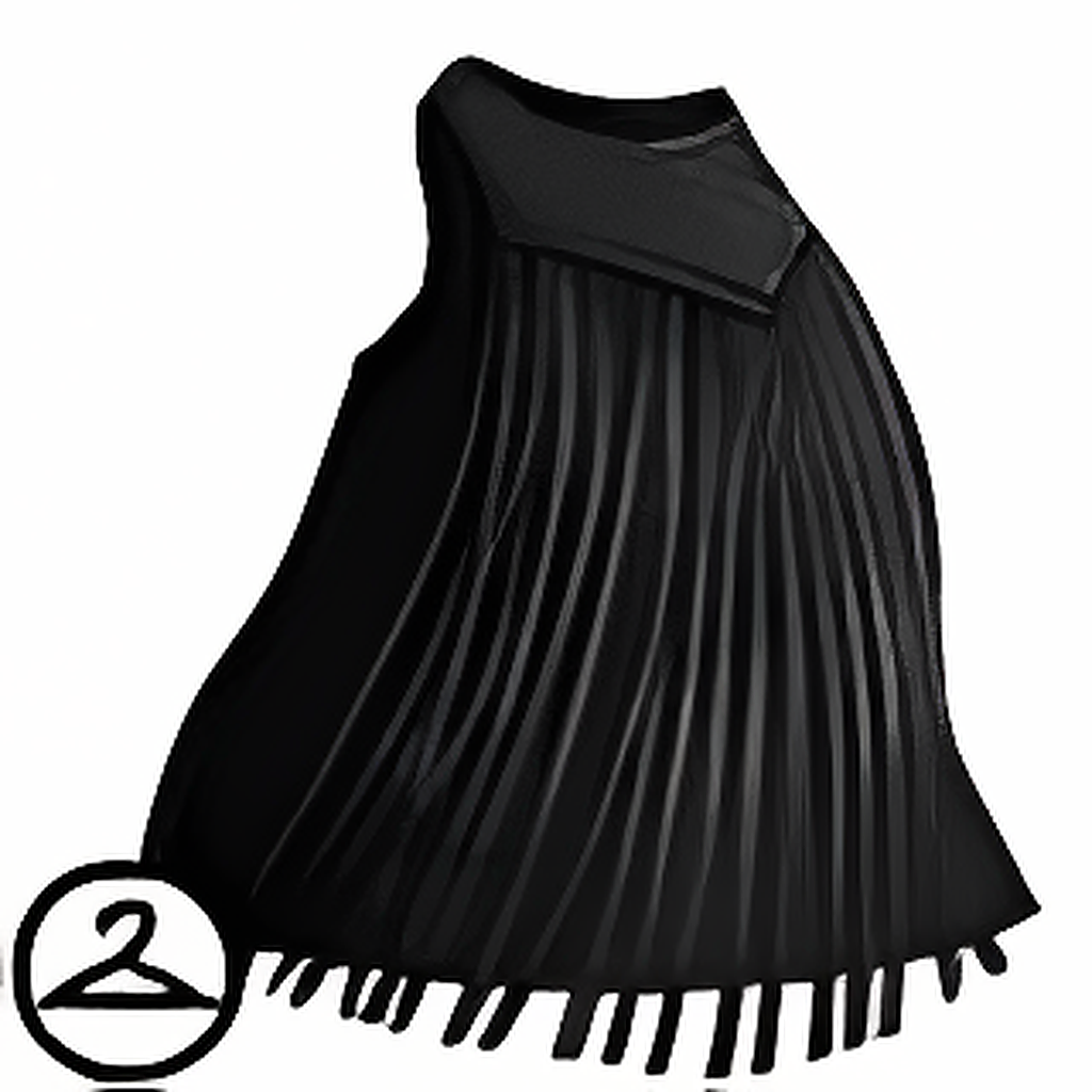 Rocker Leather Tasseled Dress