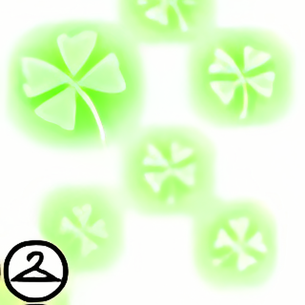 Shiny Clover Shower