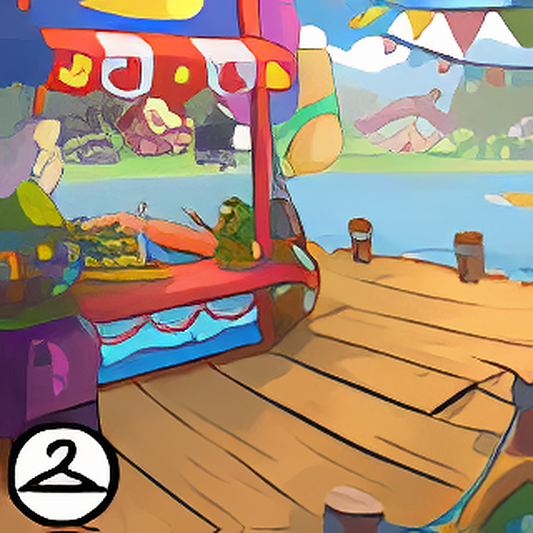 Summer Carnival at Kiko Lake Background