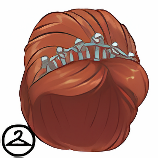 Tiara Updo Wig