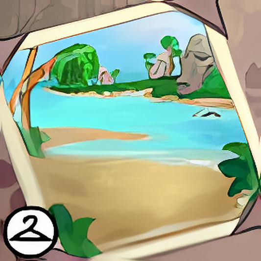 Mystery Island Vacation Background