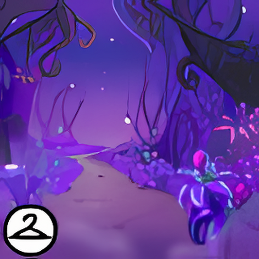 Dark Enchanted Forest Background
