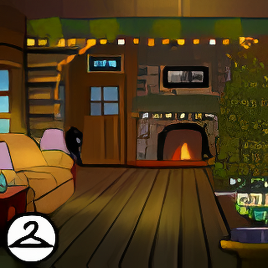 Holiday in a Cabin Background