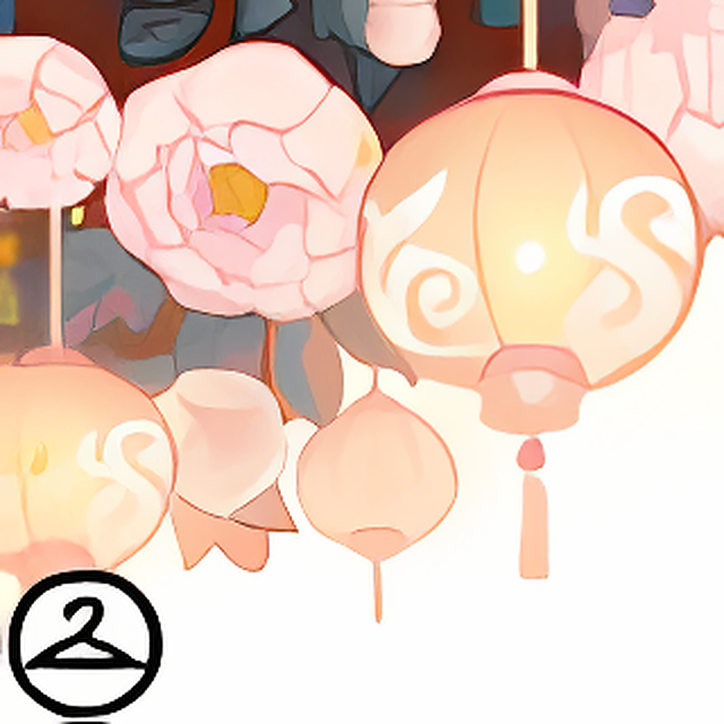 Moonlit Peonies Garland