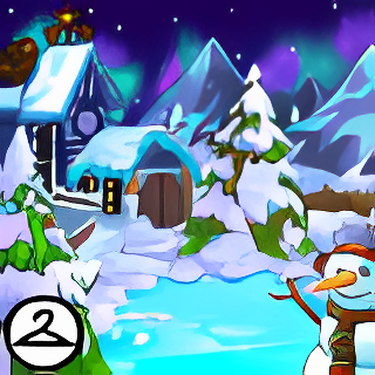 Winter Starlight Background