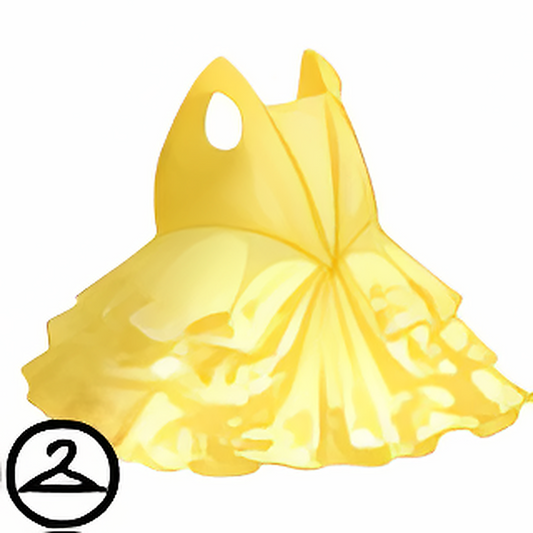 MME22-S2a: Regal Yellow Princess Gown