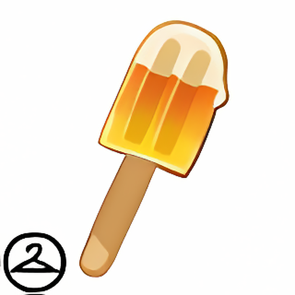 Candy Corn Popsicle
