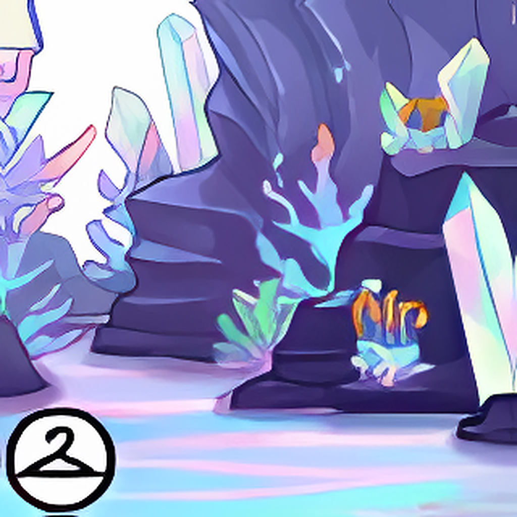 Bioluminescent Coral Garden