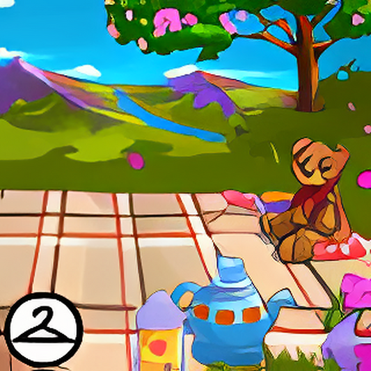 Teddy Teatime Background