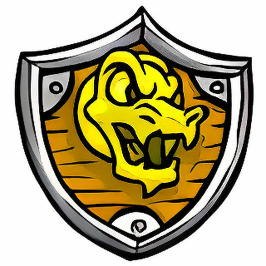 Wooden Krawk Shield