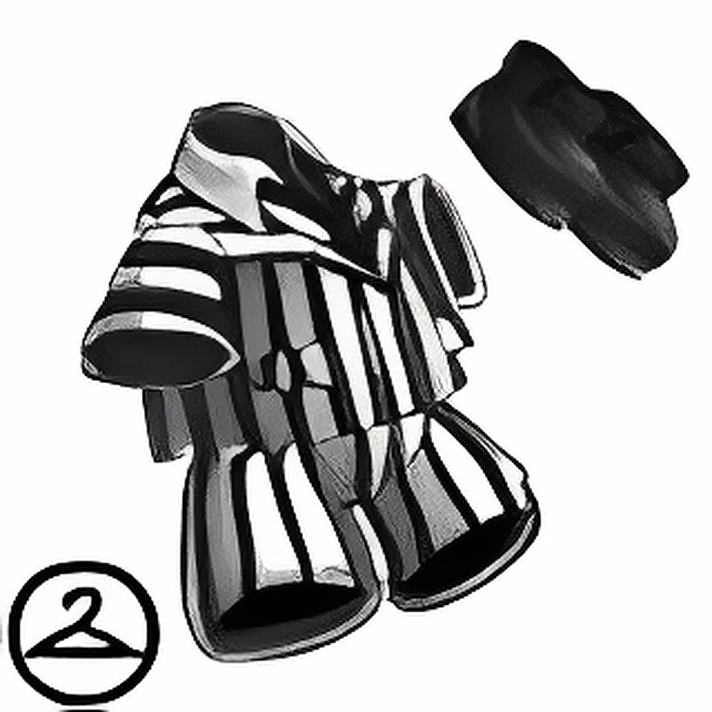 Black and White Striped Suit