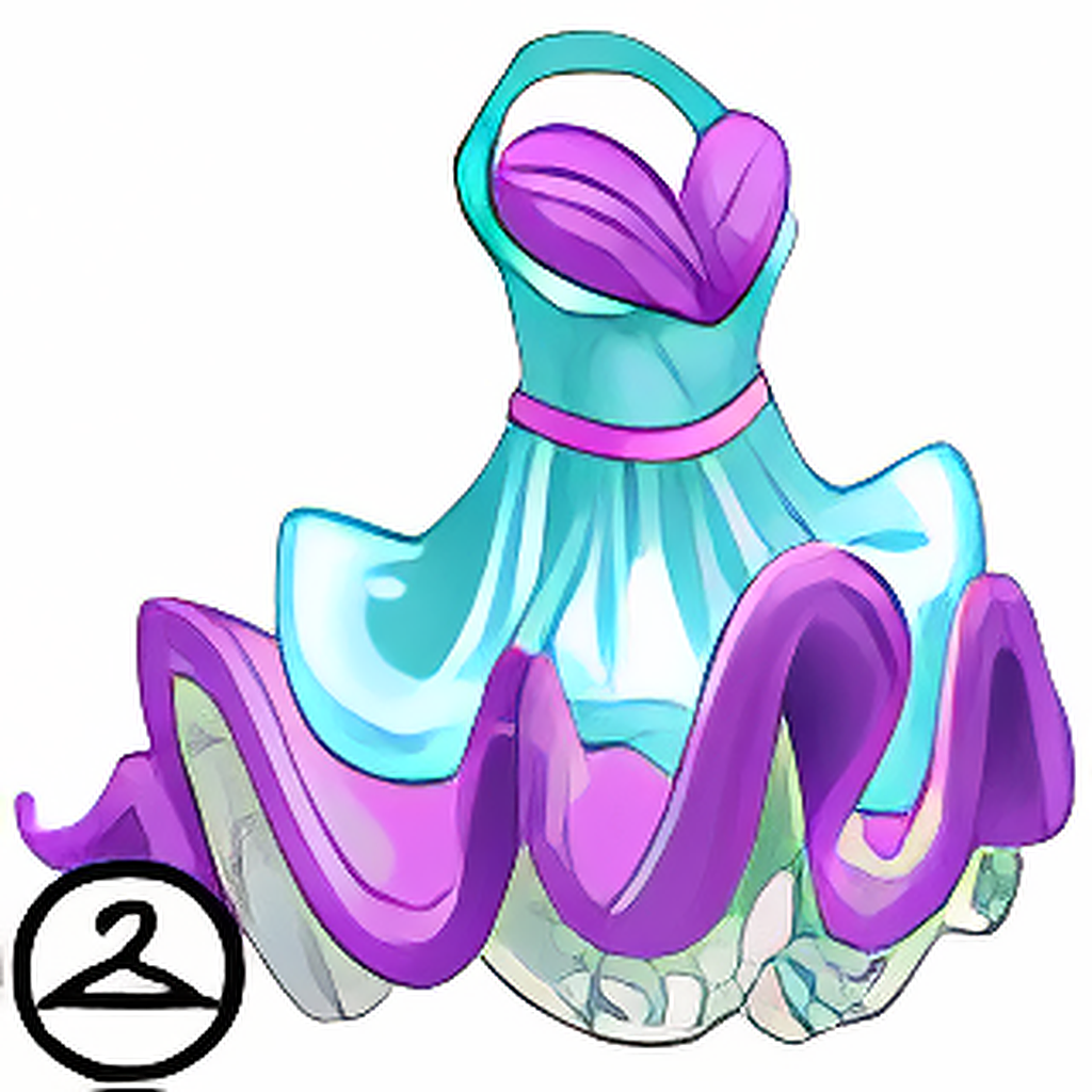 Dyeworks Blue: Pretty Pink Heart Dress